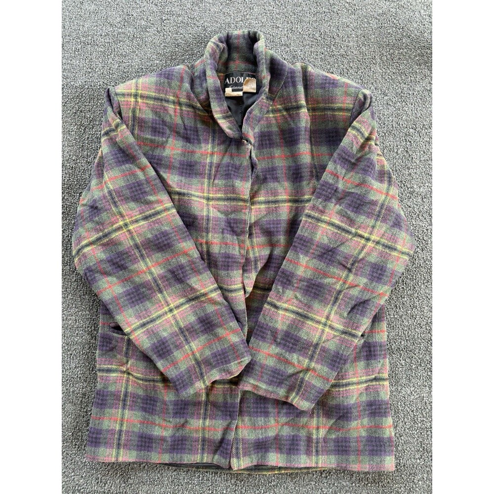 VINTAGE Adolfo International Wool Blend Jacket Blazer